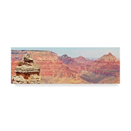 Trademark Fine Art Sylvia Coomes 'Grand Canyon Panorama Vi' Canvas Art, 8x24 WAG05033-C824GG